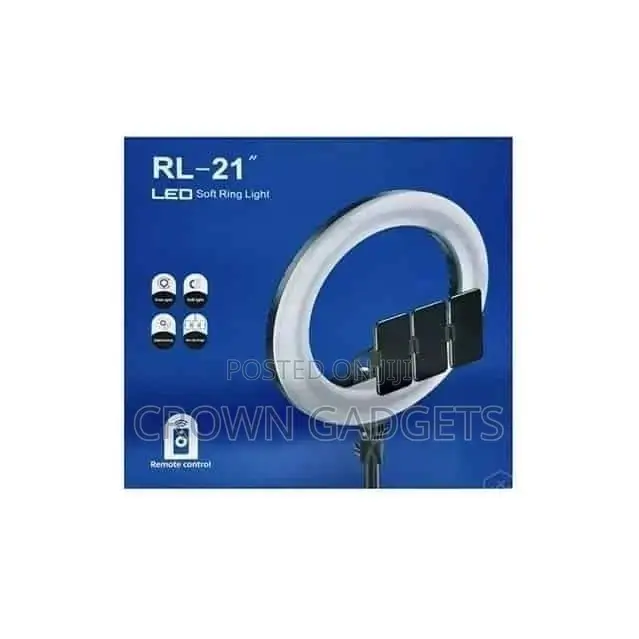 21-Inch Rl-21 (53cm) Ring-Light With 2.1 M Tripod Stand