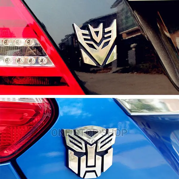 Car Motorcycle 3D Transformer Autobot Logo