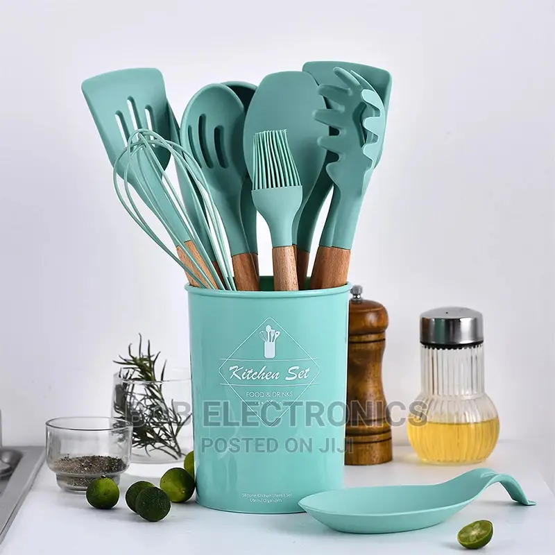 12pcs Silicon Spoon Set