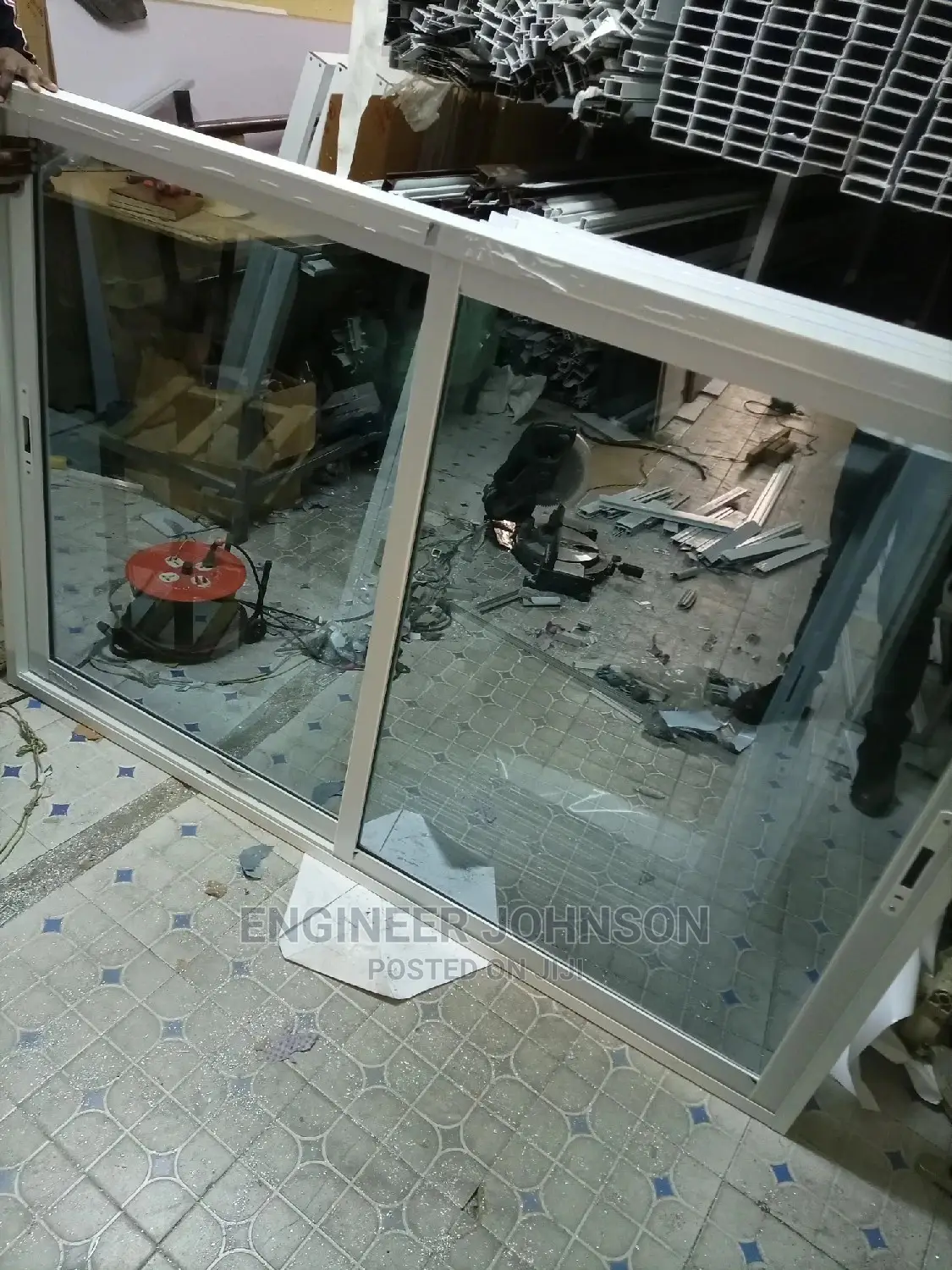 Louvers Sliding Window