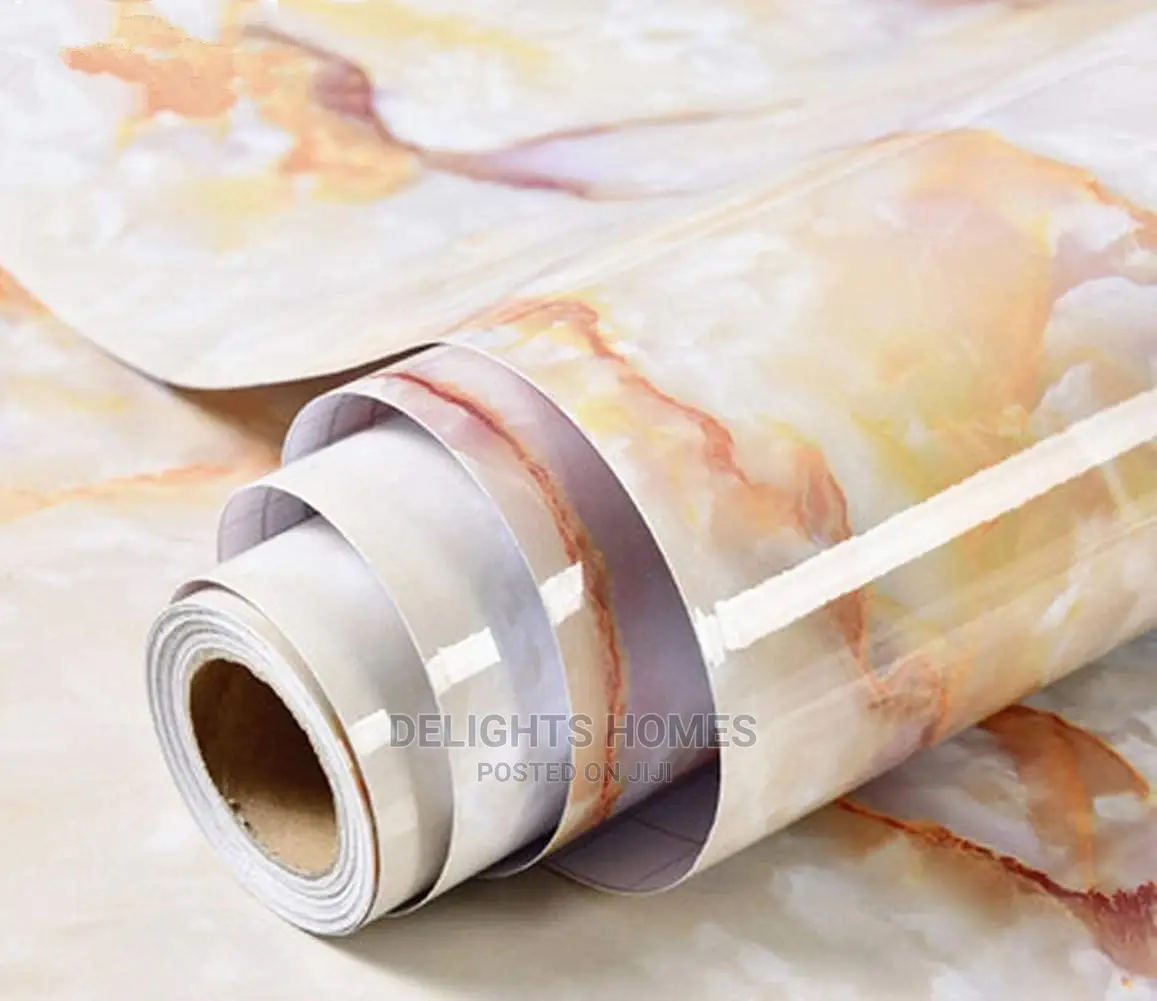 Self-Adhesive Marble Vinyl Mats