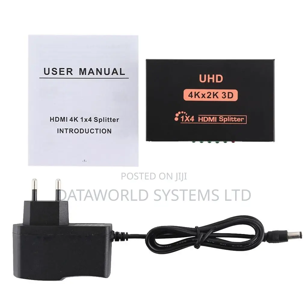 Uhd 4K X 2K 3D 1 X 4 HDMI Splitter