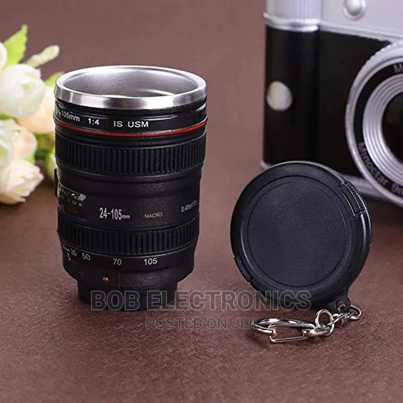 300mls Stainless Steel Camera Mug