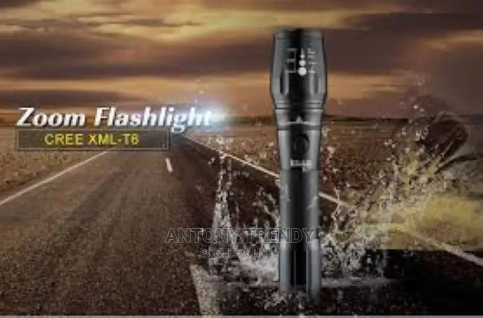 High Power Tactical Flashlight Flexible 1000LM Torch Waterpr