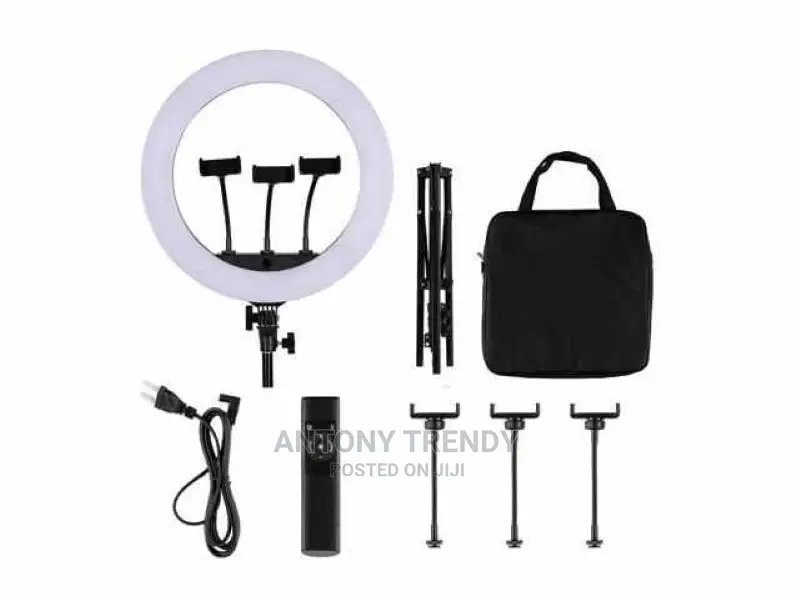 18- Inch LED Ring Light Kit With 7 Ft. Tripod