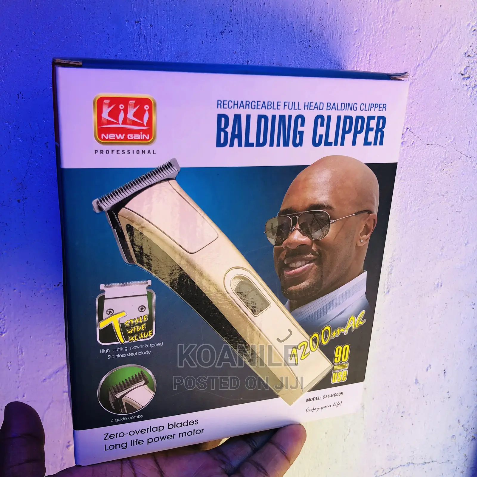 Balding Clipper Rechargeable + Free 8gb Memory Card