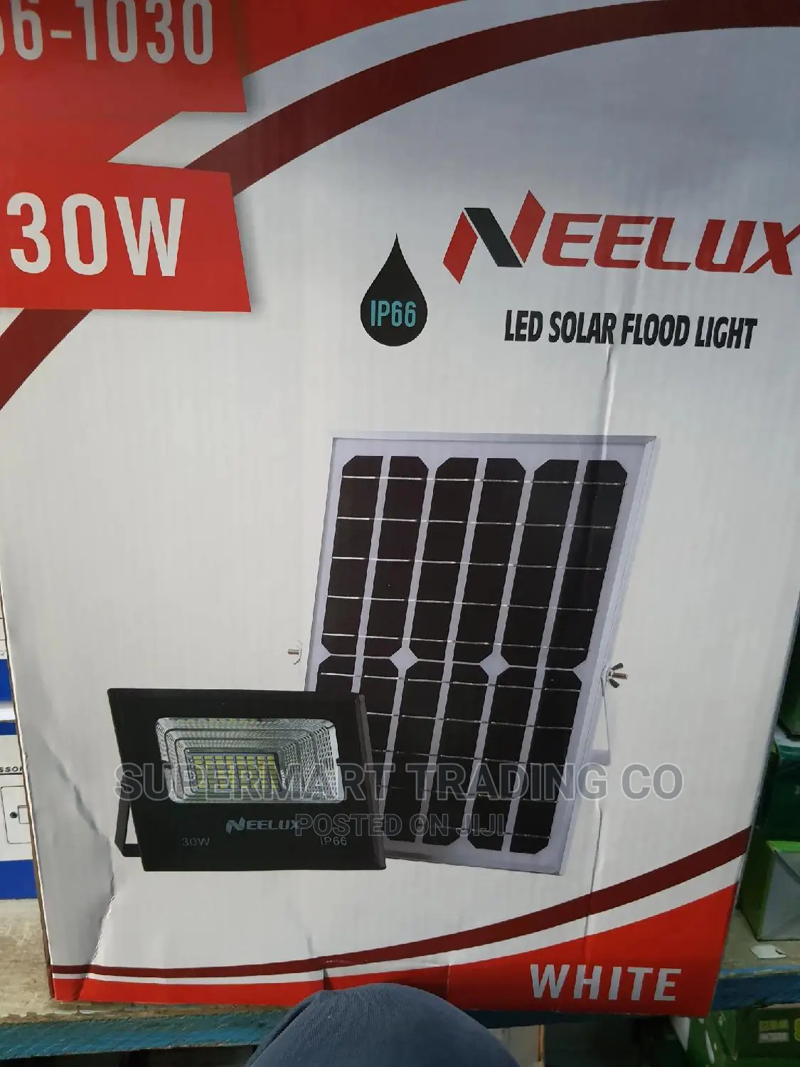 Solar Floodlights 30wts Nelux