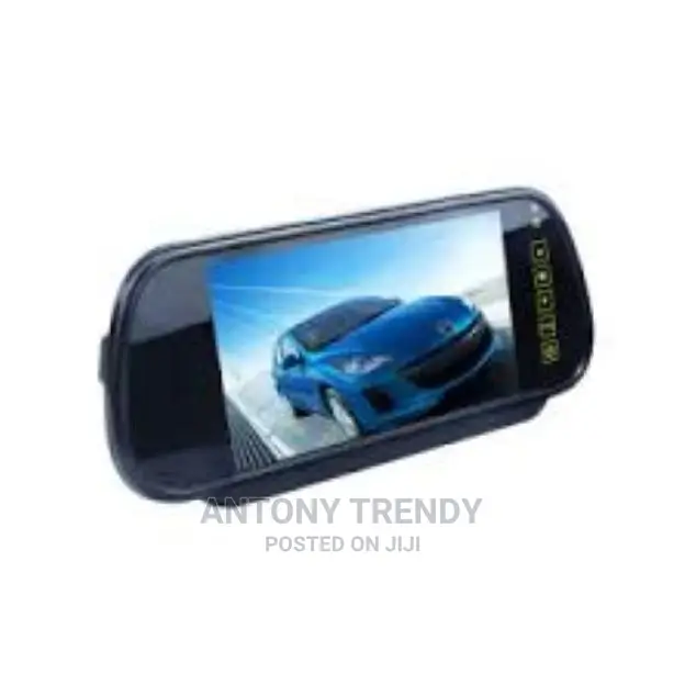 7 Inch Clip-On Rear View Mirror Monitor Display Screen For