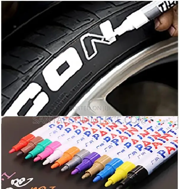 Permanent Tire Paint Marker Pen