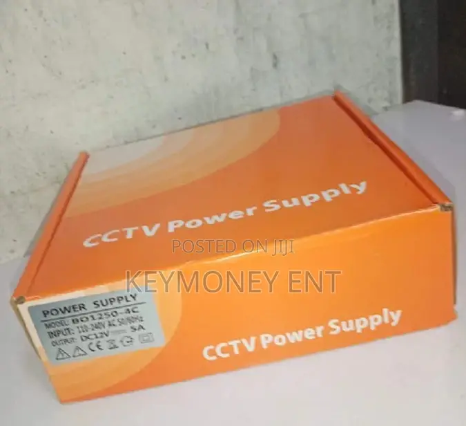 12V5A Closed Power Supply Unit for Cctv Cameras