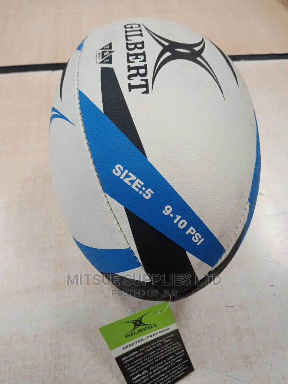 Gilbert Size 5 G-tr 3000 2 Ply Rugby Ball