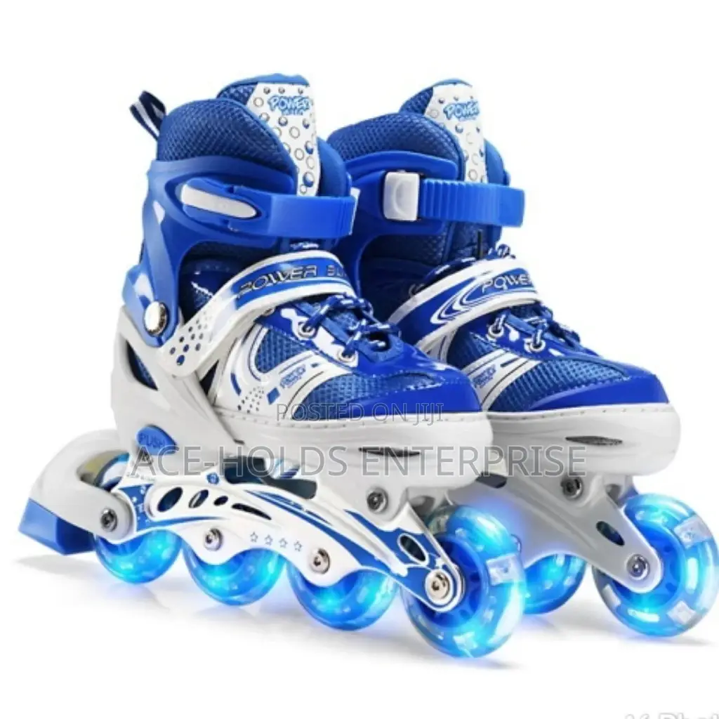 Blue Skating Shoes