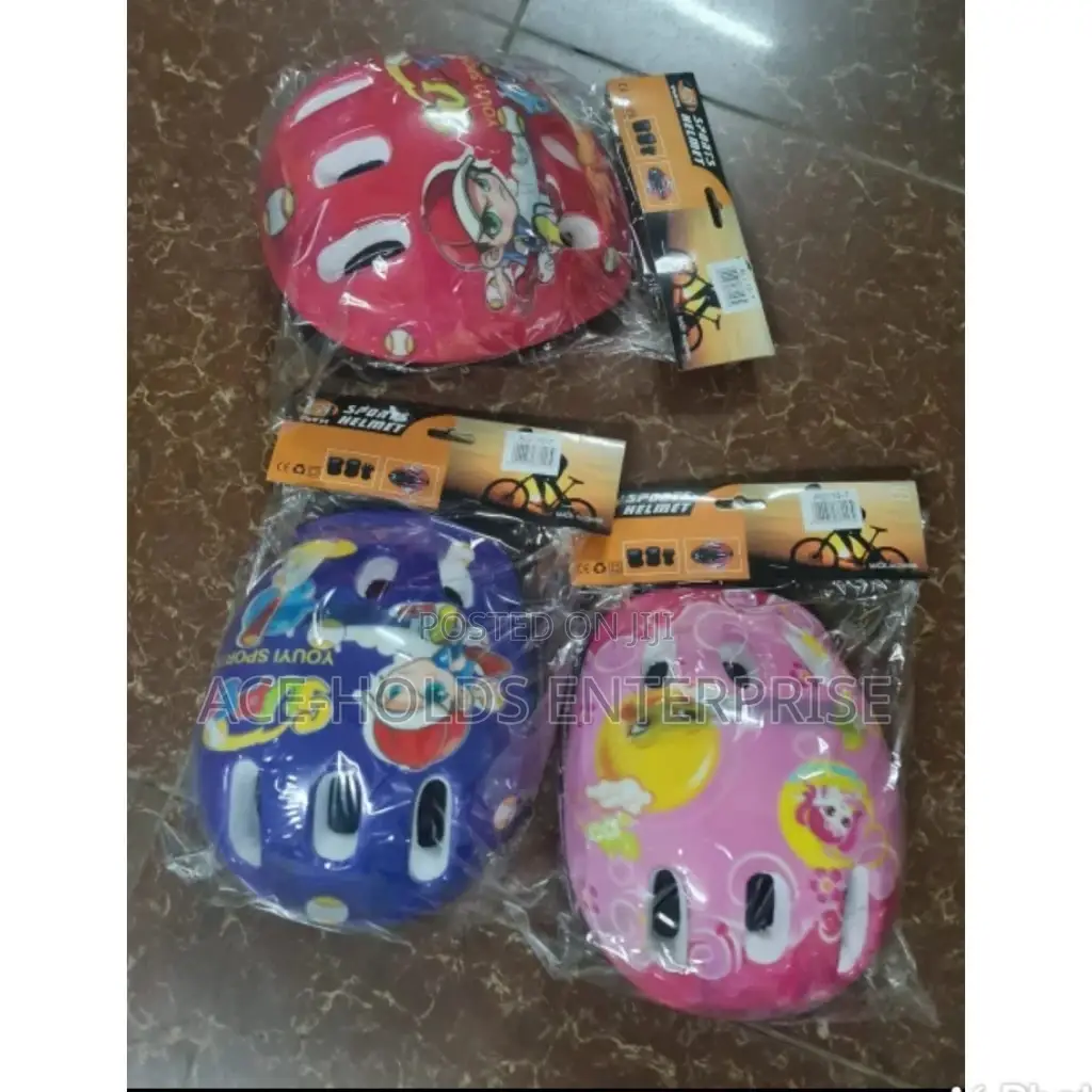Kids Helmet Blue, Pink and Red