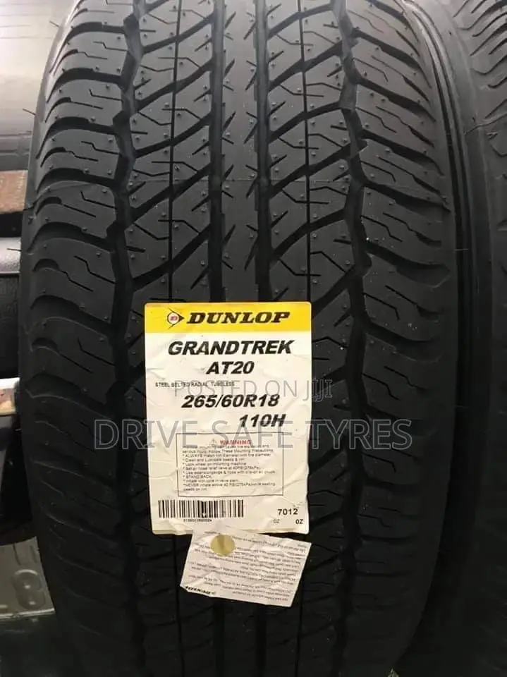 265/60 R18 Dunlop Tyre Made in Japan A/T20