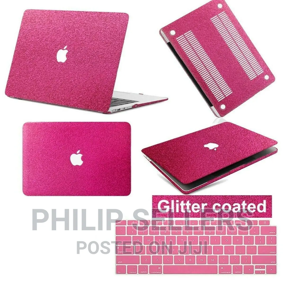 Hot Shinny Shine Glitter Coated Plastic Hard Case Cover For