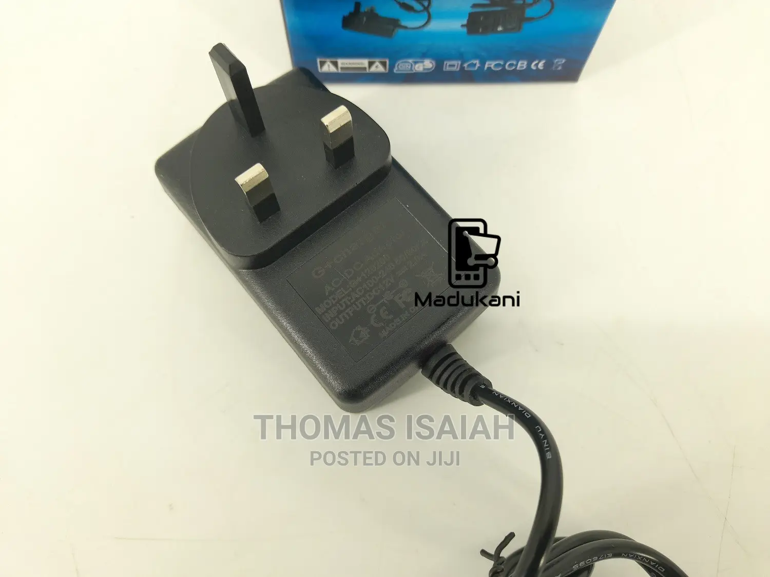 12v 2a Dc Charger Adapter Uk Plug