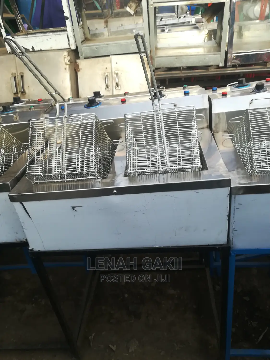 Commercial Fryer Double