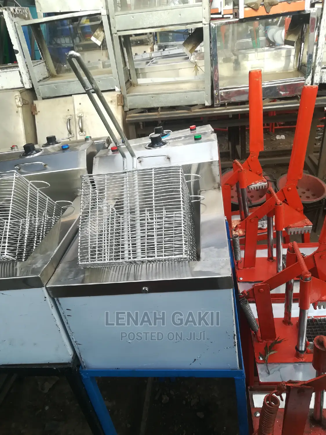 Commercial Fryer Double
