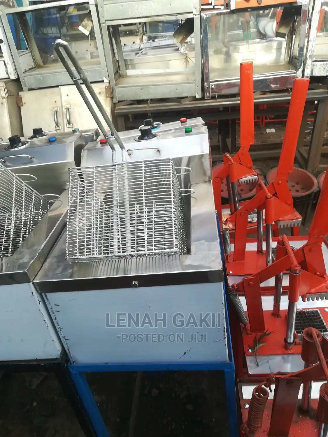 Commercial Fryer Double