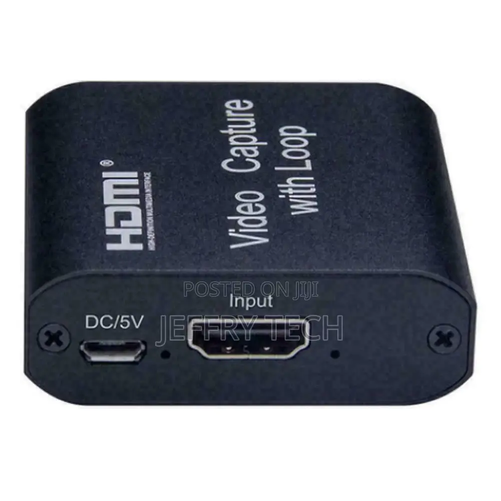 USB 2.0 HDMI Video Capture Card 4K 1080P 60fps Record Stream