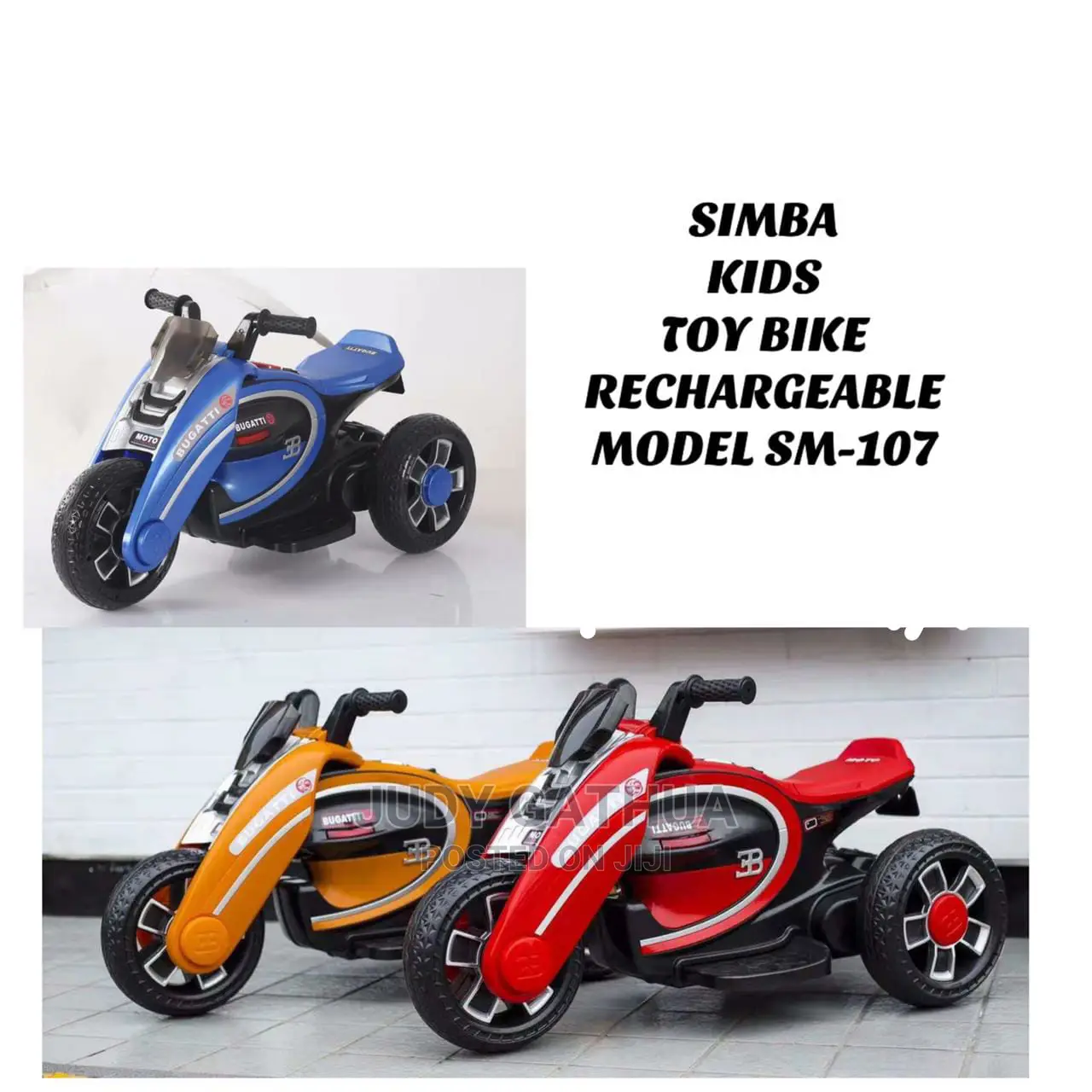 Rechargeable Bike Model 107