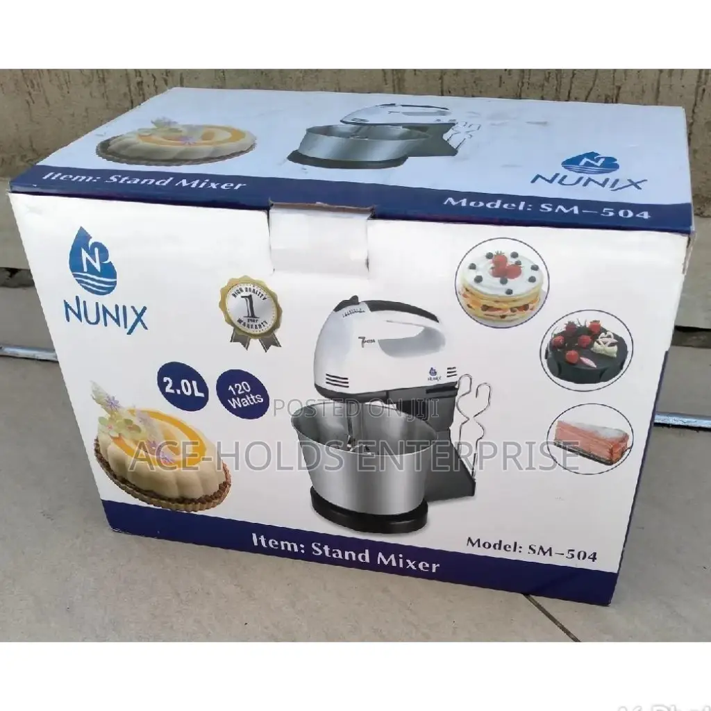 Nunix 2litres Stand Mixer