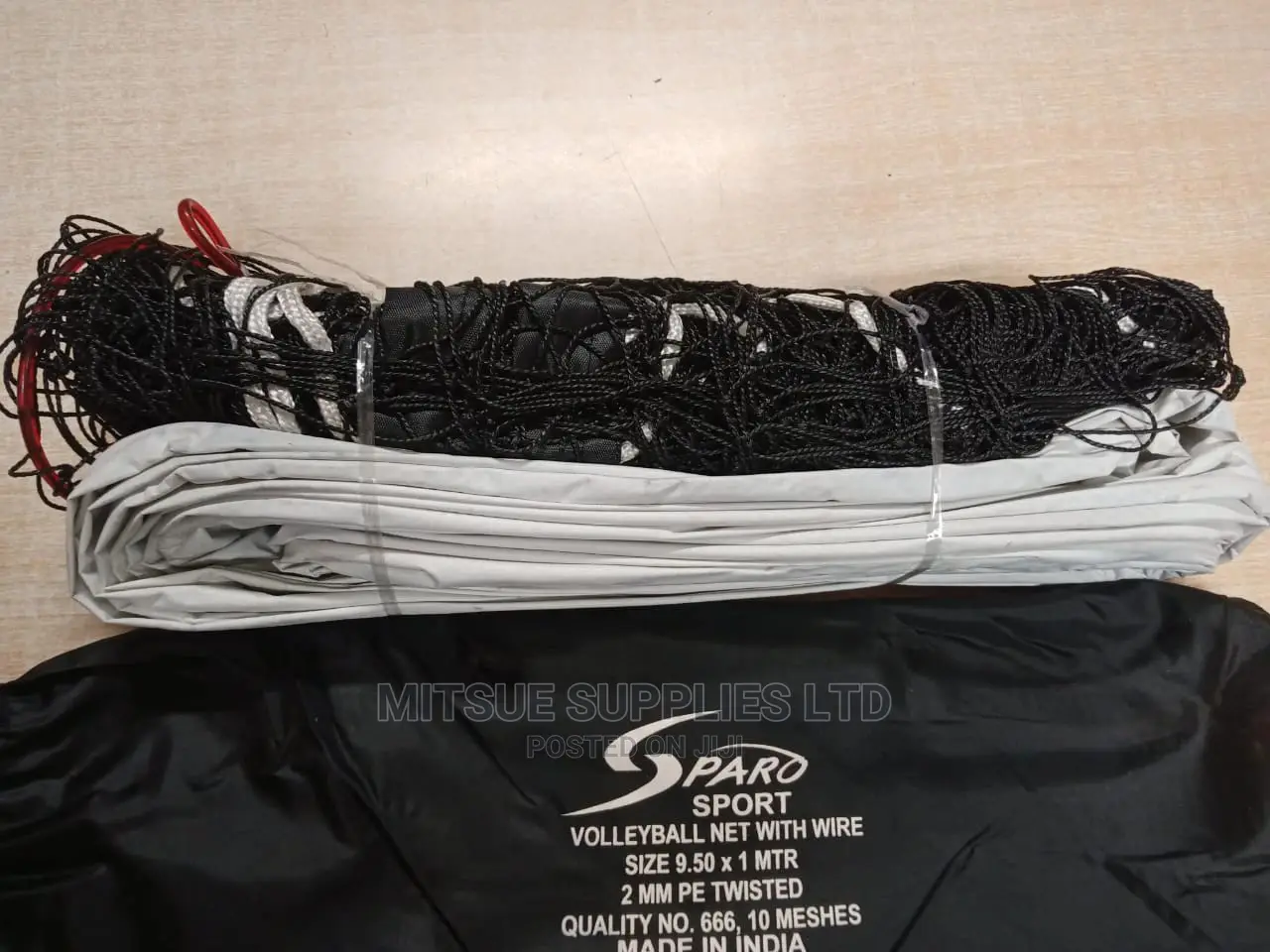 Volleyball Net Heavy Duty Nylon With Wire
