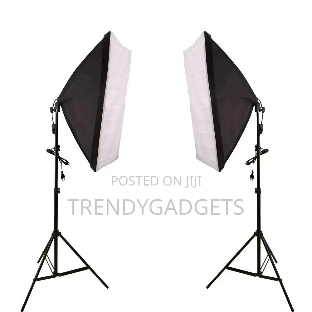 Photography Video Studio Lighting 50*70cm Soft Box + 4-Socke