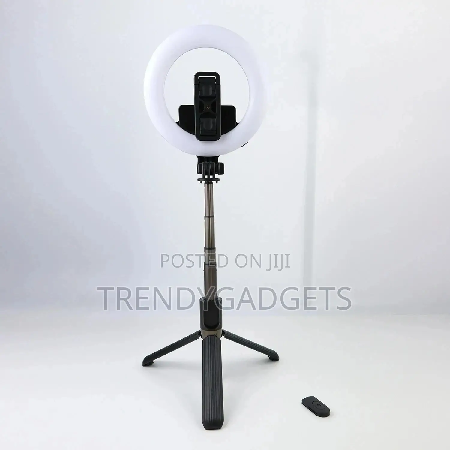 L07 Selfie Stick With 5 Inch LED Selfie Ring Light With Trip