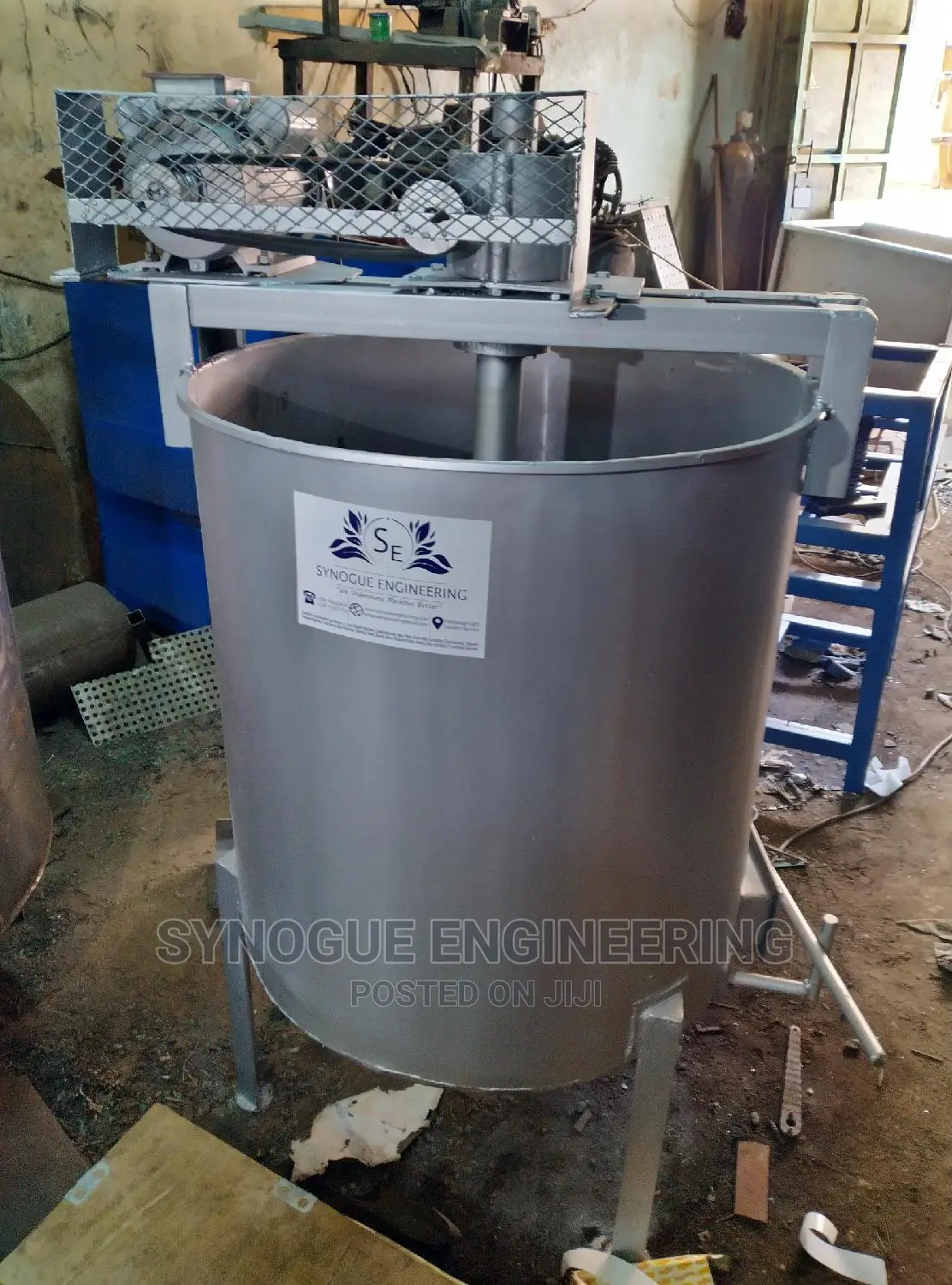 300ltrs Bar Soap Saponification Tank Machine