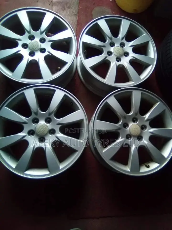 Subaru Impreza Original Rims 15 Inch Set Silver