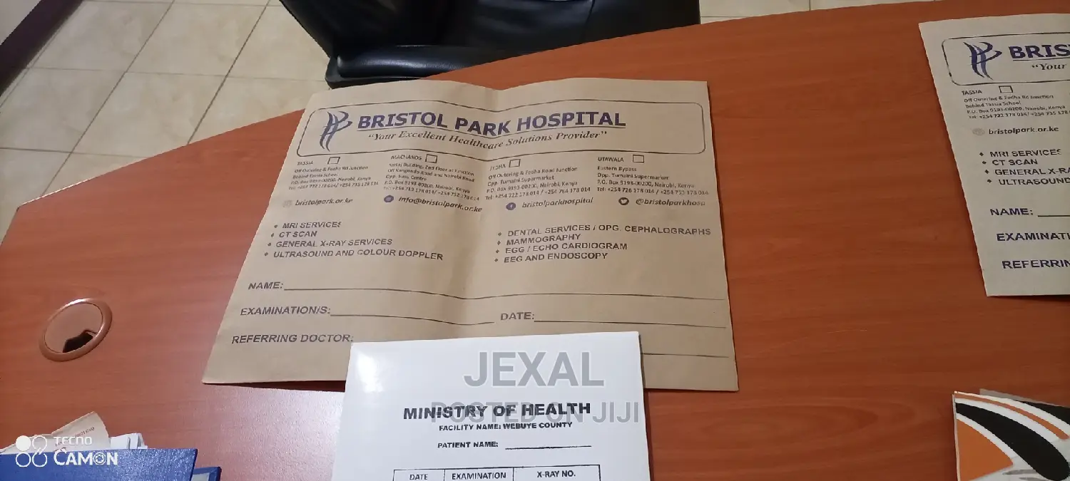 Hospital Envelopes X-ray