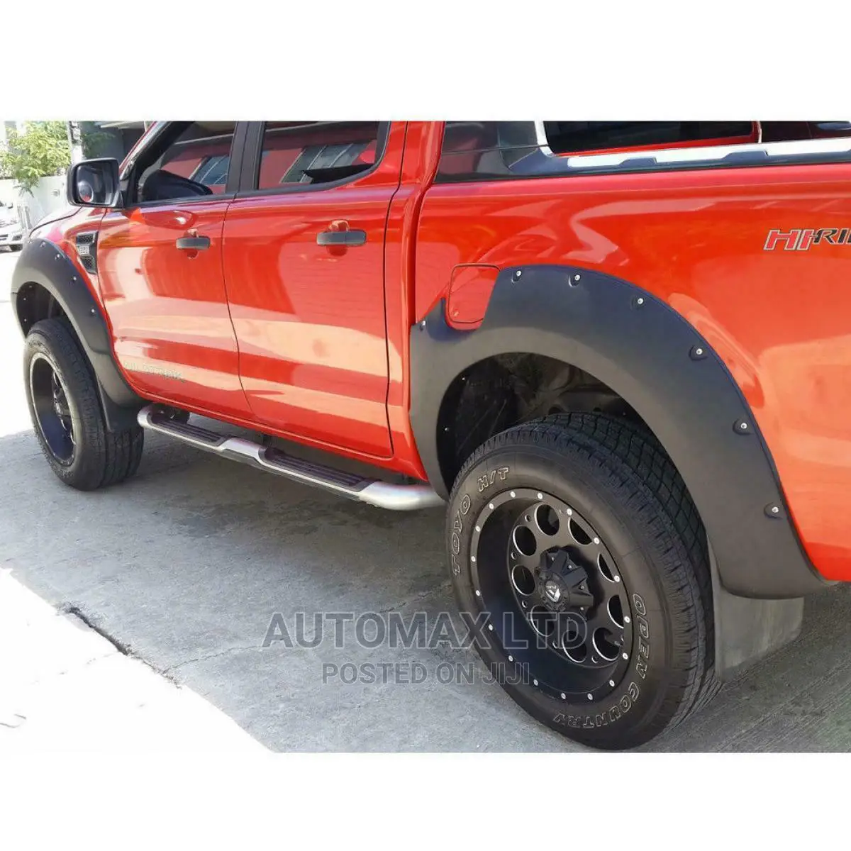 Ford Ranger T6: New Wheel Fender Flares