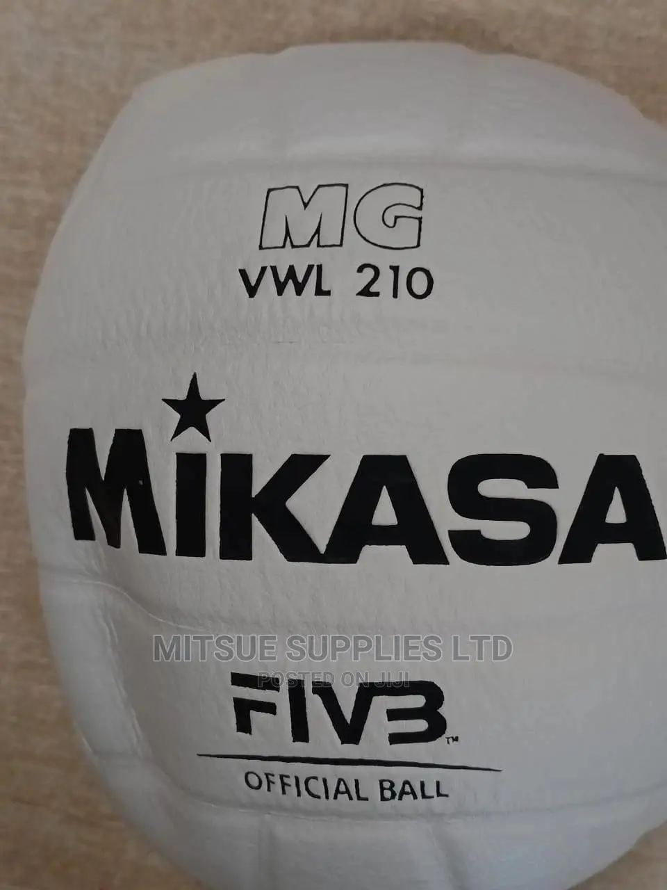 Mikasa VWL 210 Volleyball White- Imported