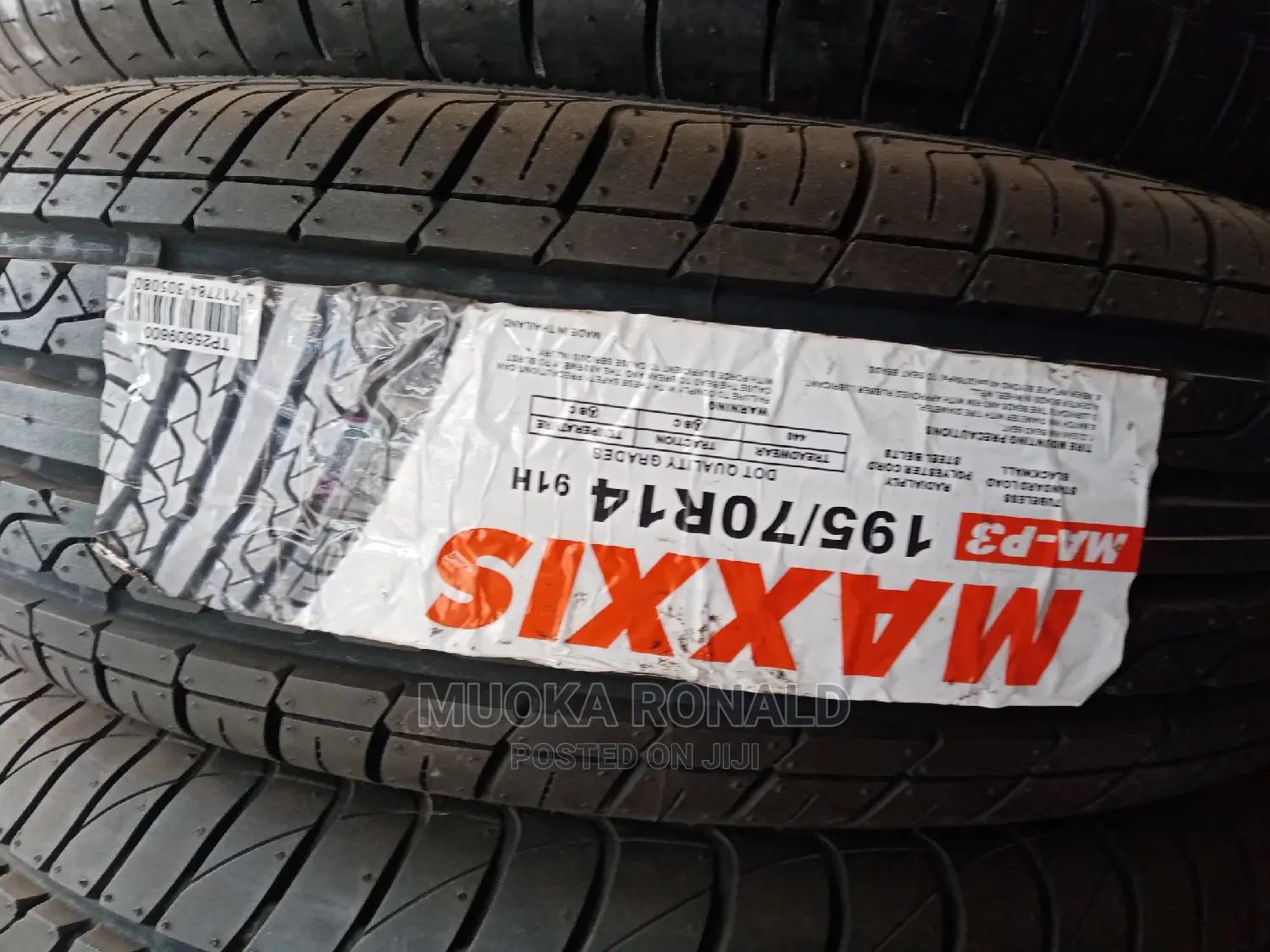 195/70r14 Maxxis Tyre Made in Thailand