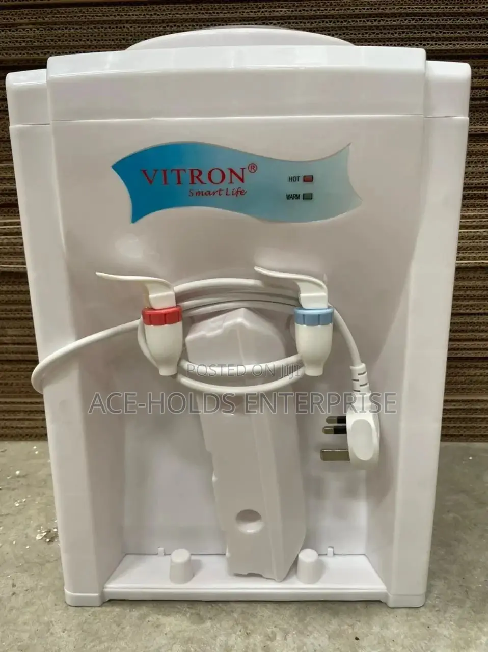 Vitron Hot and Normal Table Top Water Dispenser.