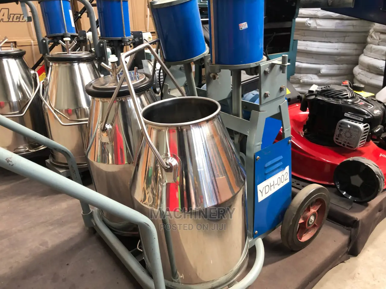 Milking Machine for Two Cows