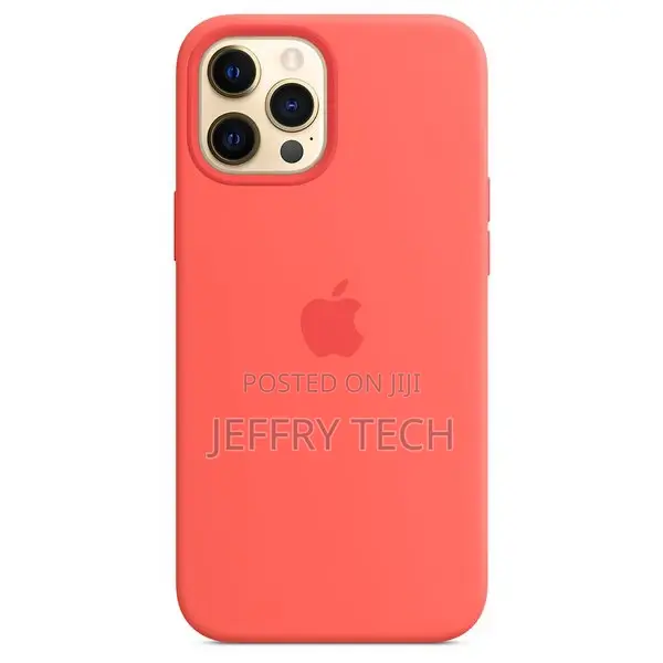 Apple iPhone 12 Pro Max Silicone Case With Magsafe – Pink Ci
