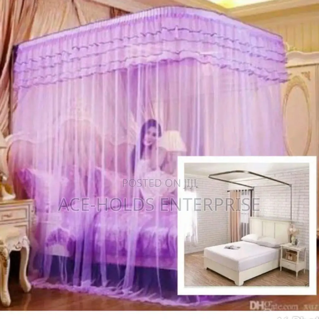 Mosquito Nets With Rails