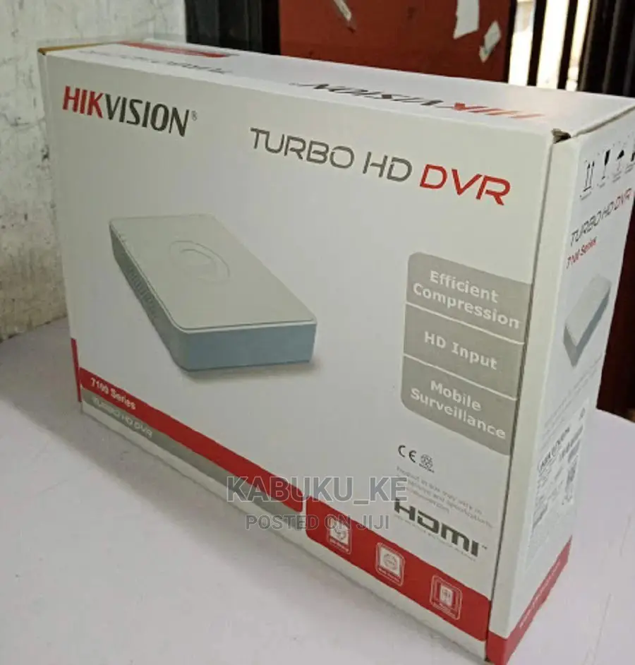 Hikvision DVR Machine 4 Channel With Lan Port