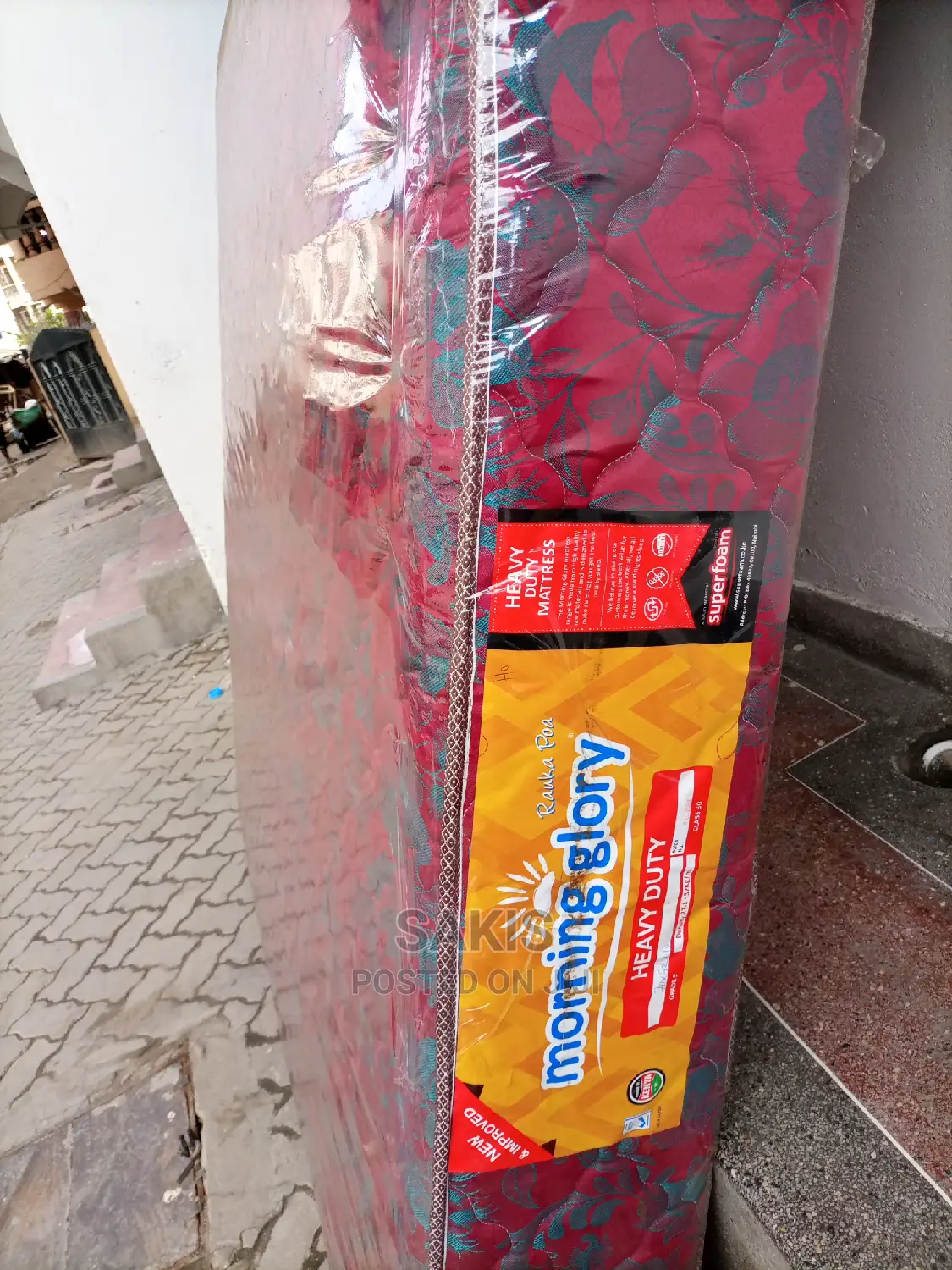 Acquire a King Size(6*6) 10inch Giant HD Quilted Mattress.