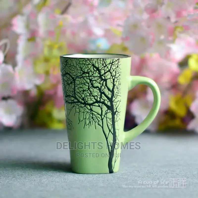 *500ml Ceramic Tree Mugs/6pcs