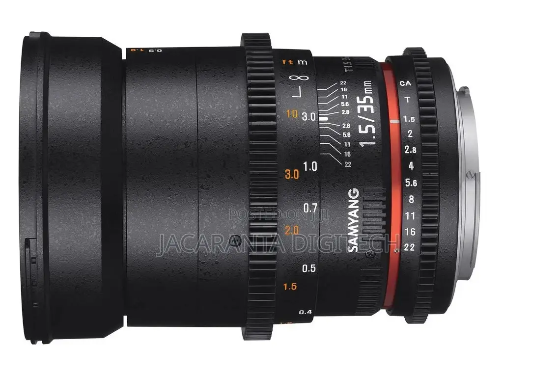 Samyang 35mm T1.5 VDSLRII Cine Lens for Canon EF Mount