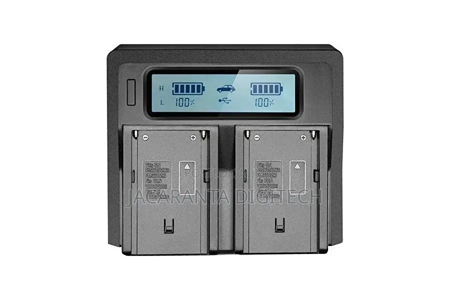 Sony F970 Dual Charger With LCD