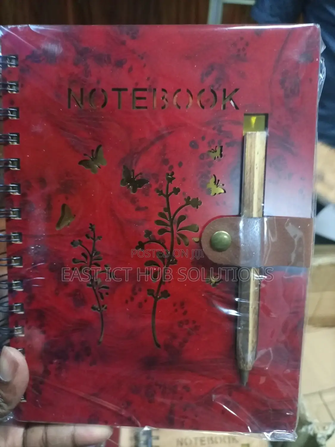 Super Classy Notebooks, Hard Cover + Free Pen