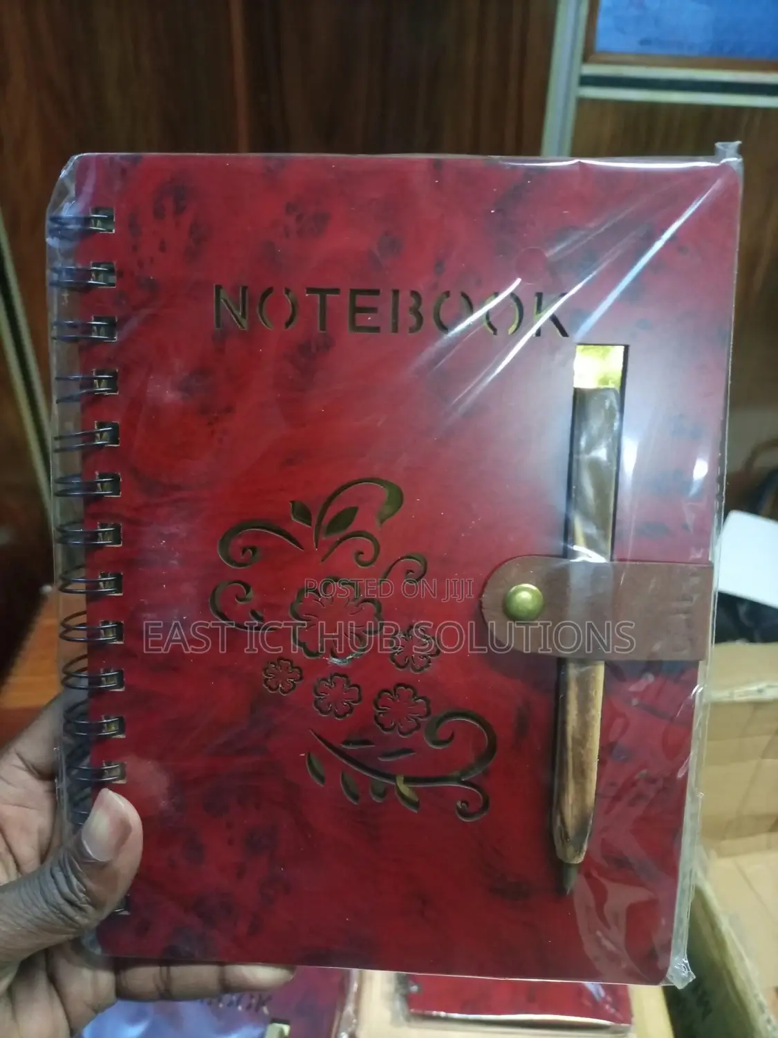Super Classy Notebooks, Hard Cover + Free Pen