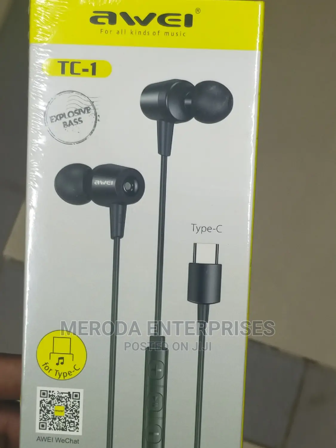 Awei Usb C Earphones