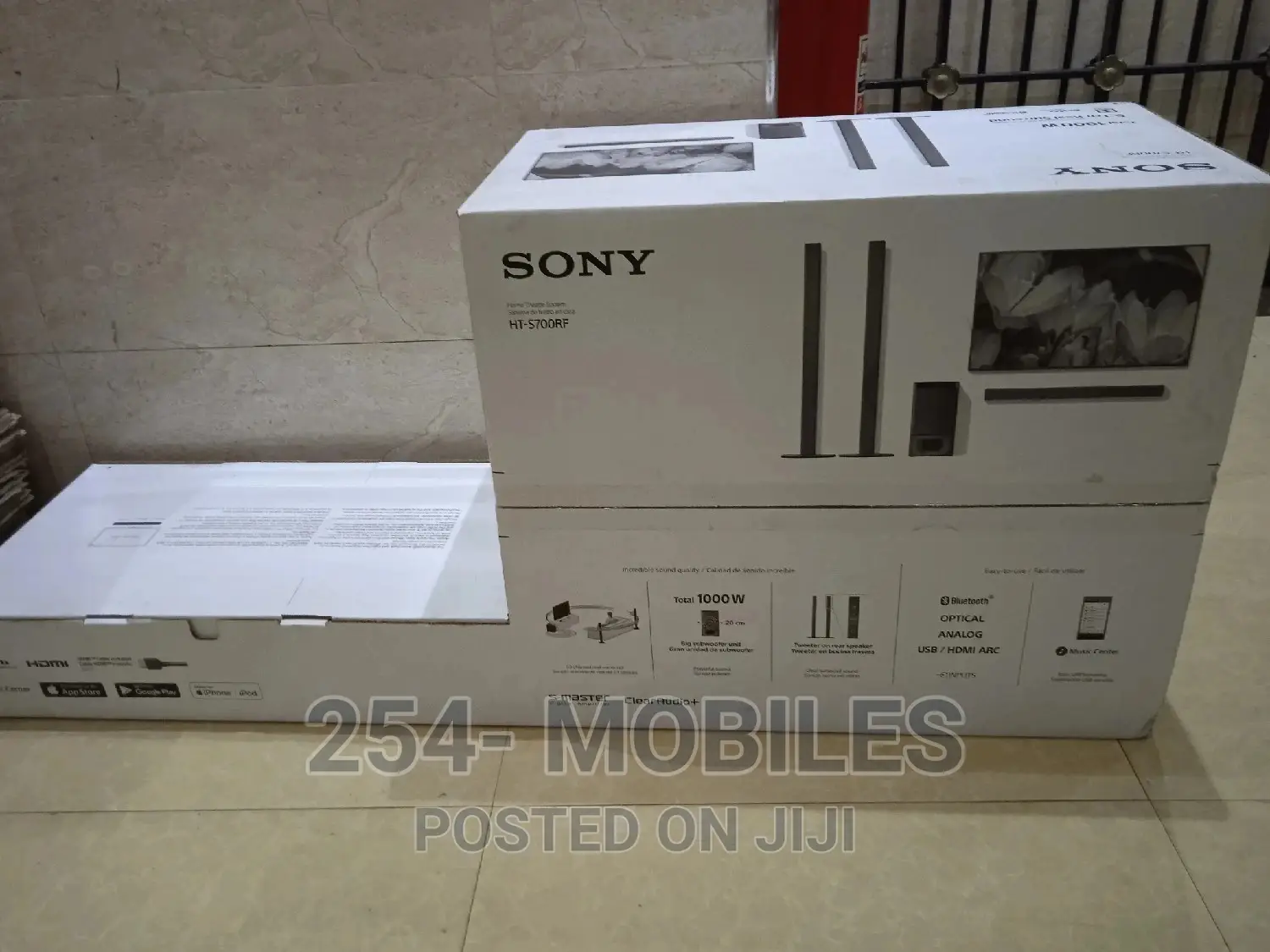 Sony Ht-S700rf 5.1 Ch 1000 Watts Soundbar System With Blueto
