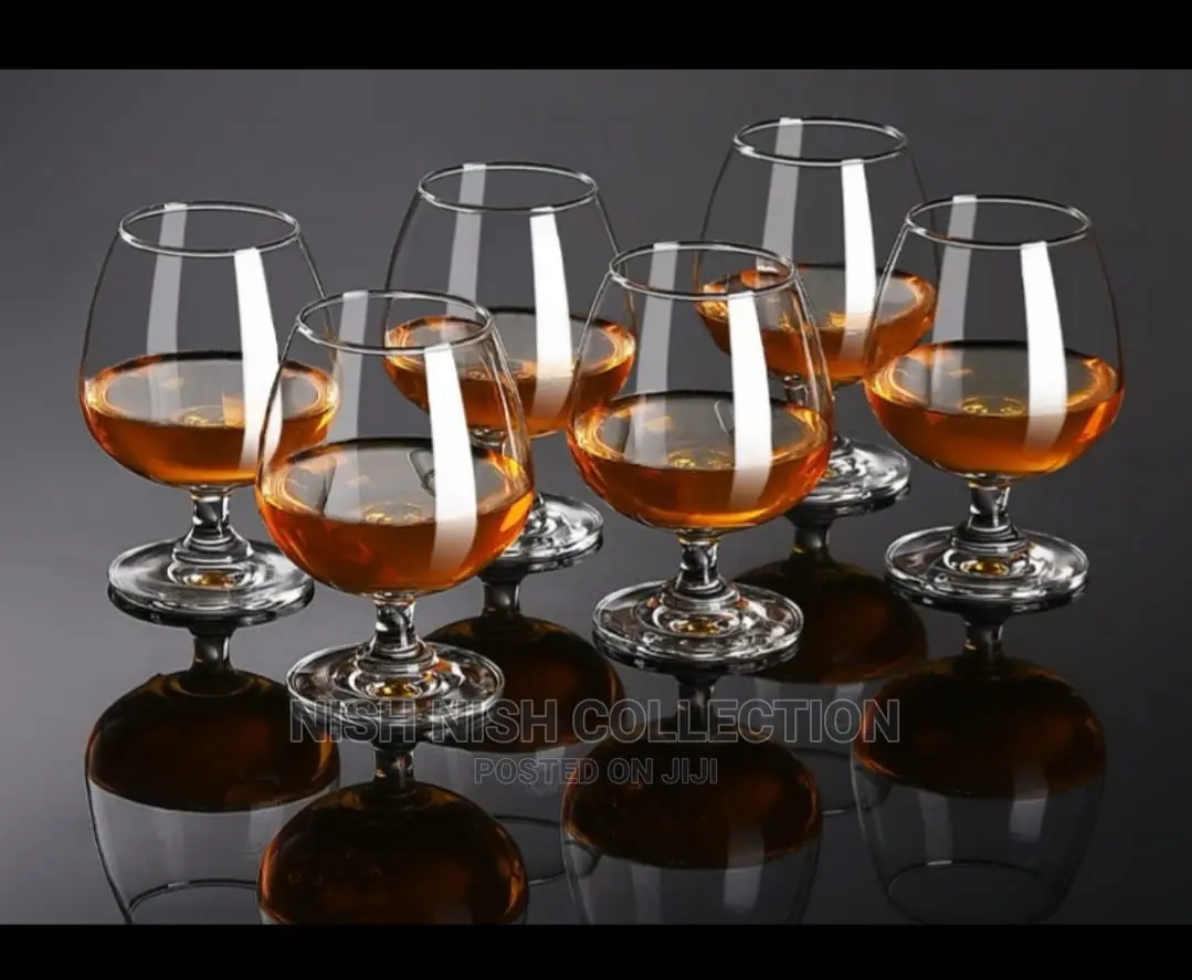 6 Pieces Brandy Wine Glasses