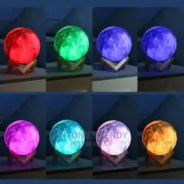 Best 3D Galaxy Moon Lamp | 16 Colors